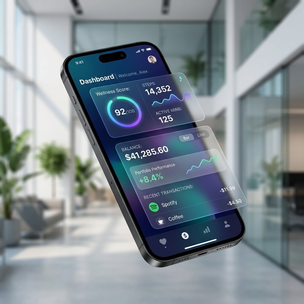 Sleek Mobile App UI