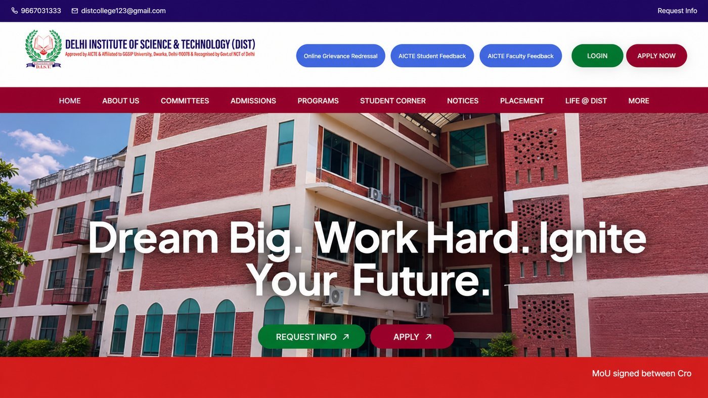 DIST Science and Tech