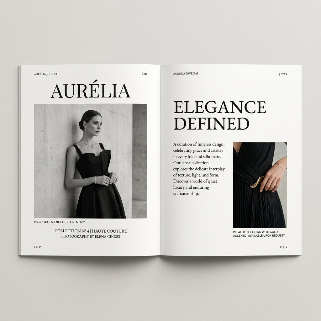 Minimalist Editorial Design